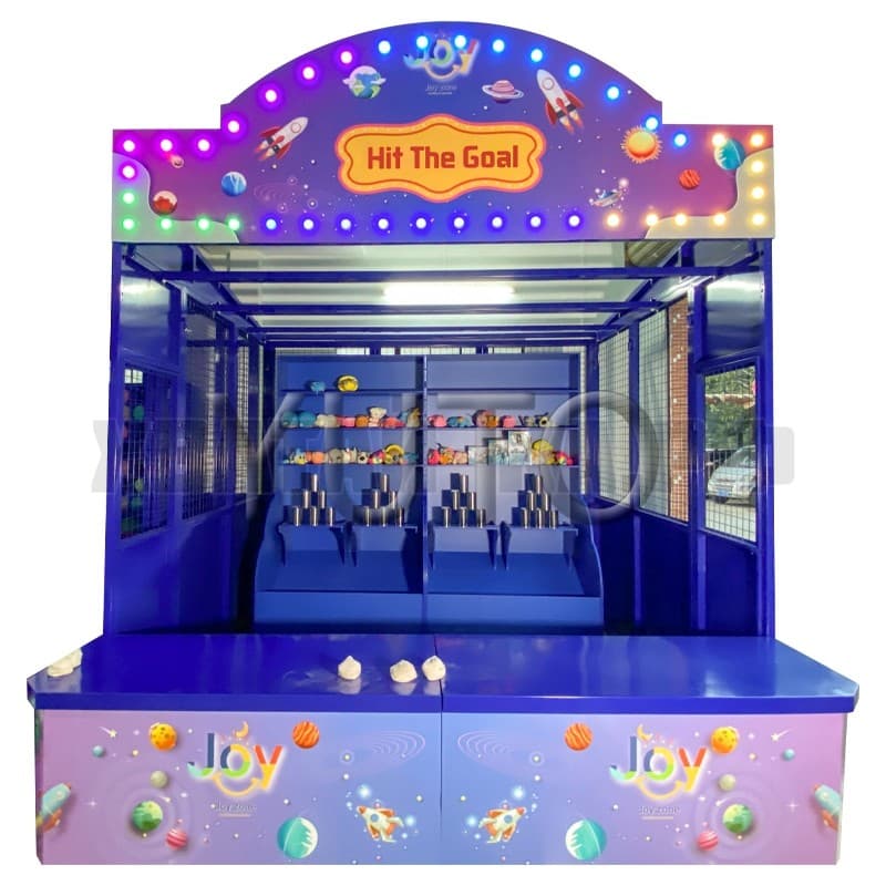 Tin Can Alley Game Carnival Booth