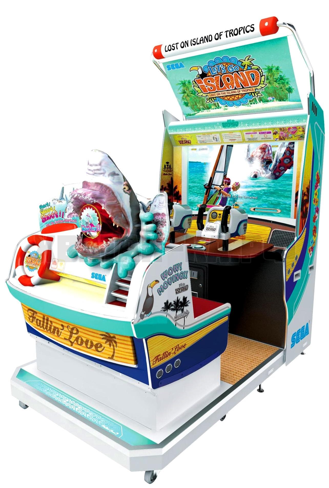 Lets Go Island 42″ LCD moving seat