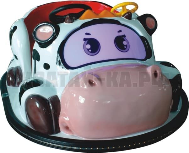 Cow bumper car