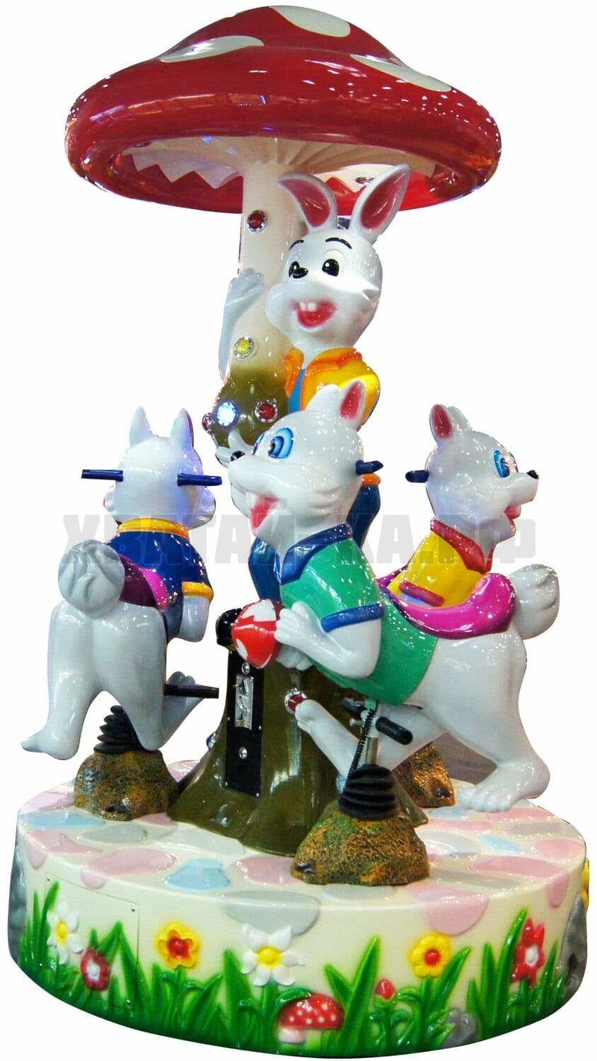 Rabbit Carousel (3 Seats)