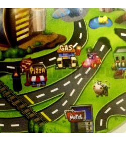 Напольное покрытие для автодрома