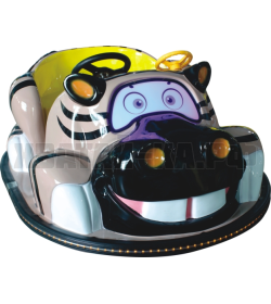 Zebra bumper car
