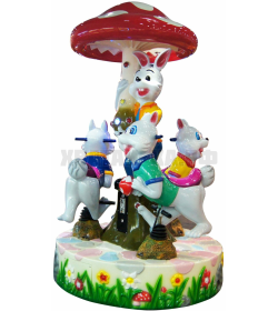 Rabbit Carousel (3 Seats)
