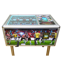 Аппарат для продажи мячей-прыгунов ФУТБОЛ - 2, ( 4 линии футболистов )