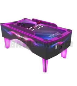 Изогнутый аркадный стол для аэрохоккея