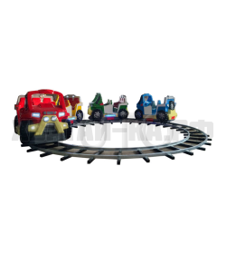 4-местный поезд парка развлечений