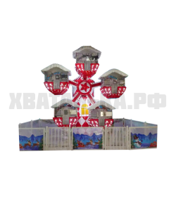 Рождественское мини-колесо обозрения