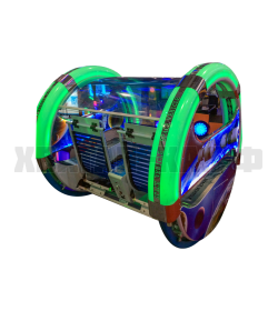 Счастливый автомобиль на 360 градусов