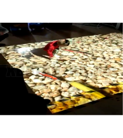 Интерактивная проекция на пол