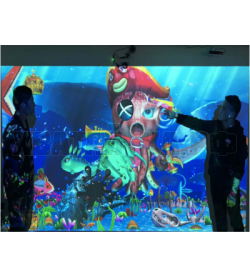 Интерактивная настенная игра для рисования