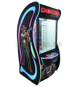 Призовой аппарат "Снайпер" без преграды, покрашенный ( стиль аниме )