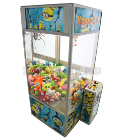 ТОРГОВО-ПРИЗОВОЙ АВТОМАТ &quot;КРАН-МАШИНА СТАРОГО ОБРАЗЦА&quot; (С ПРИЗОВЫМ УГОЛКОМ) Б/У