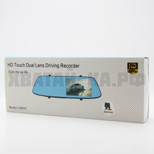 Камера заднего вида с видеорегистратором HD Touch Dual Lens L1001C