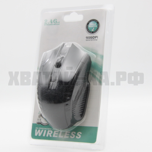 КОМПЬЮТЕРНАЯ МЫШЬ WIRELESS 1600DPI