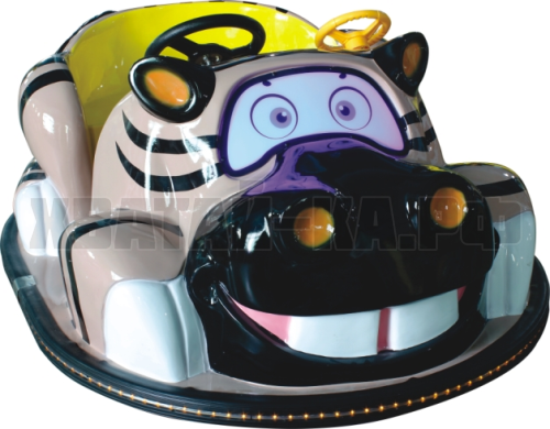Zebra bumper car