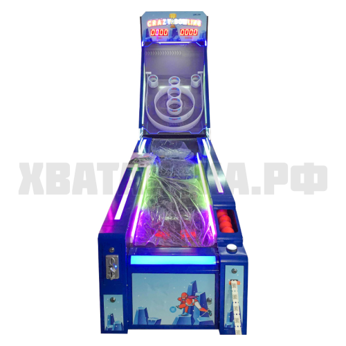 Спортивные развлечения с монетоприемником Crazy Bowling