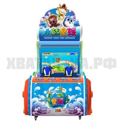 Водная стрельба в океане