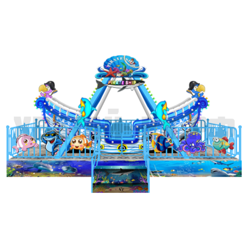 Океанский пиратский корабль