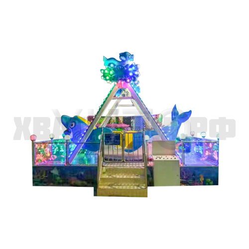 12 мест Китовый пиратский корабль Пират