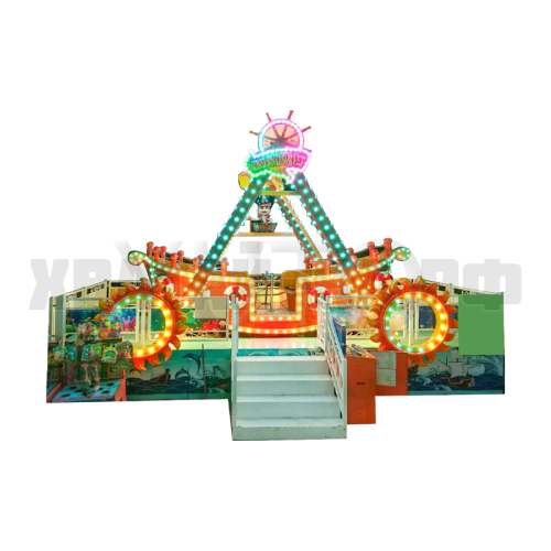 Классический пиратский корабль на 12 мест