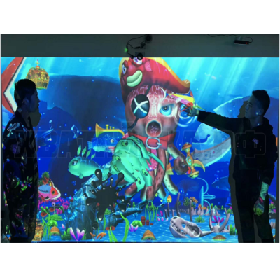 Интерактивная настенная игра для рисования