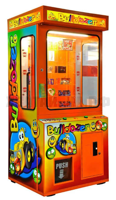 Призовой аппарат 'Бульдозер' с преградой