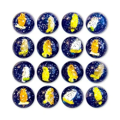 Мячи-прыгуны 45 мм 'Совы 3D'