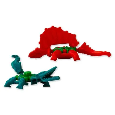 Игрушки для капсул 45 мм 'Механические динозавры'