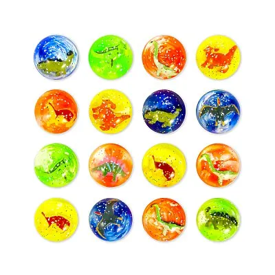 Мячи-прыгуны 45 мм 'Динозавры-2 3D'