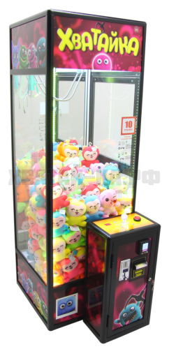 Торгово-призовой автомат 'Кран-машина старого образца' (с призовым уголком, низкий пол) в аренду
