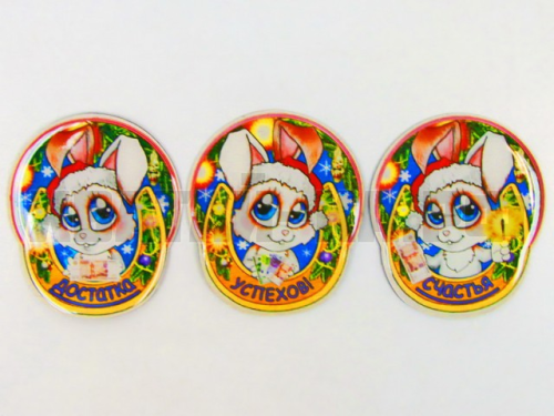 МАГНИТ ЗАЙКА АССОРТИ