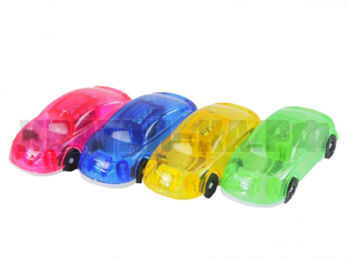 БРЕЛОК ФОНАРИК МАШИНКА ЯРКАЯ