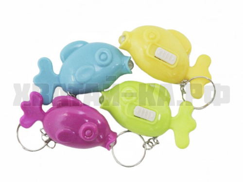 БРЕЛОК ФОНАРИК РЫБКА