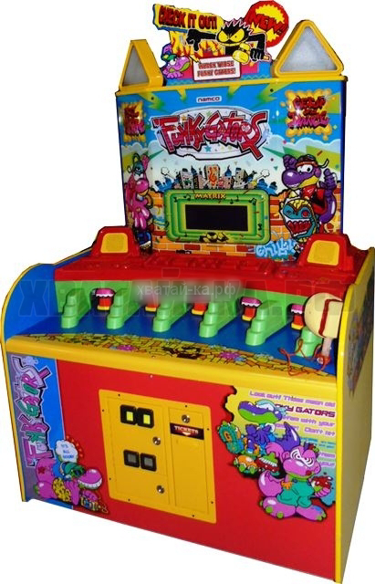 Аттракцион колотушка - Злые крокодилы